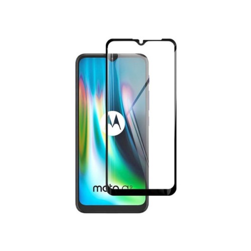 Скло захисне PowerPlant Full screen Motorola Moto G9, Black (GL609376)