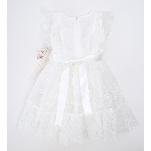 Плаття дитяче Tivido святкове (2112-140G-cream)