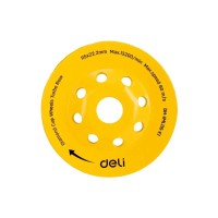 Чашка шліфувальна Deli алмазна 115 x 22,2 (20) мм (EDH-JML115-E1)