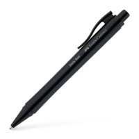 Ручка кулькова Faber-Castell Daily Ball XB Black, корпус чорнний, стрижень синій (1,0 мм) (32534)