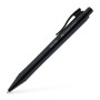 Ручка кулькова Faber-Castell Daily Ball XB Black, корпус чорнний, стрижень синій (1,0 мм) (32534)