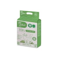 Наповнювач для туалету Velvet Paw TOFU для активних котів з екстрактом зеленого чаю матчу (2 мм) 2.6 кг (TOF70053)