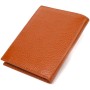 Гаманець Canpellini З натуральної шкіри Рудий (21754)