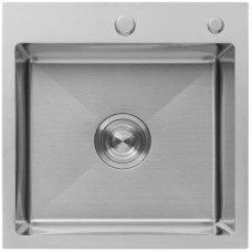 Мийка кухонна Kroner Gebьrstet-4545HM (CV033855)