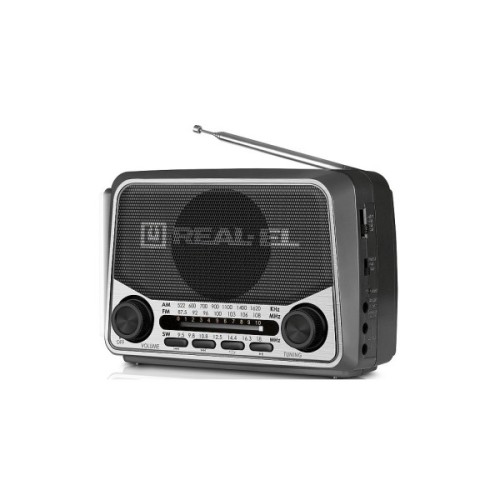 Портативний радіоприймач REAL-EL X-525 Grey (EL121800004)