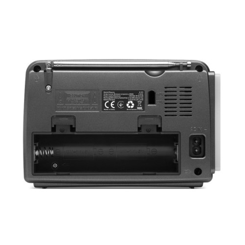 Портативний радіоприймач REAL-EL X-525 Grey (EL121800004)