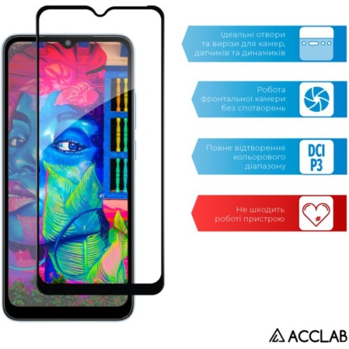 Скло захисне ACCLAB Full Glue Xiaomi Redmi A2+ Black (1283126564574)