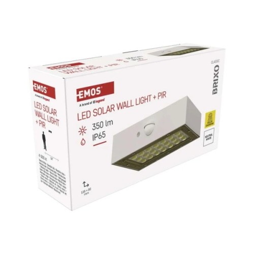 Світильник EMOS 350 лм IP65 4000K PIR (ZG161S)