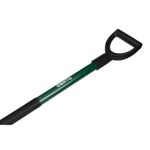 Лопата Verto совкова, руків'я металеве D-подібне, 125см, 2.3кг (15G012-1)