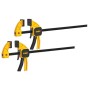 Струбцина DeWALT "M" тригерні (швидкозатискні), 300мм, тиск 63 кг, 2 шт. (DWHT0-83158)
