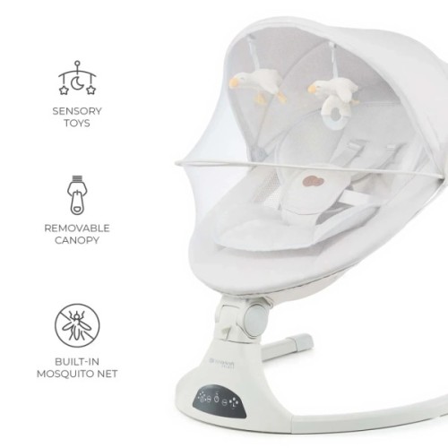 Крісло-гойдалка Kinderkraft Tulsy Beige (5902533926527)