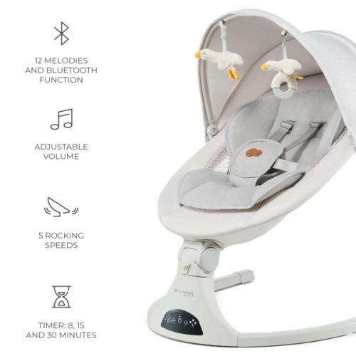 Крісло-гойдалка Kinderkraft Tulsy Beige (5902533926527)