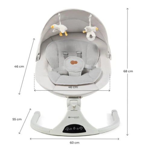 Крісло-гойдалка Kinderkraft Tulsy Beige (5902533926527)