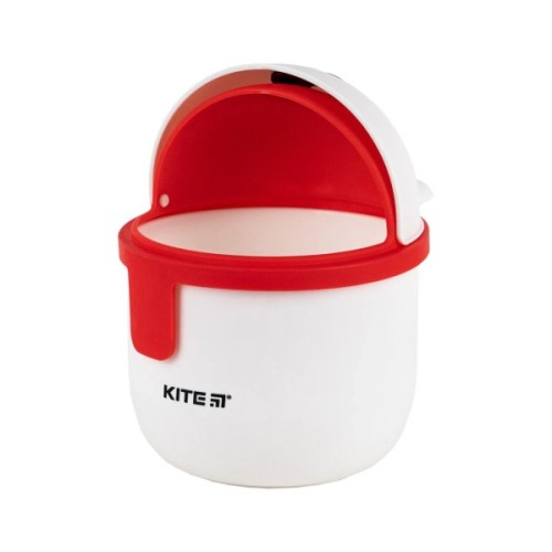 Кошик для паперів Kite Настільний контейнер для сміття, білий (K24-009-2)