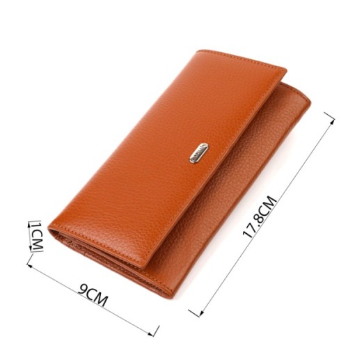 Гаманець Canpellini З натуральної шкіри Коричневий (21829)