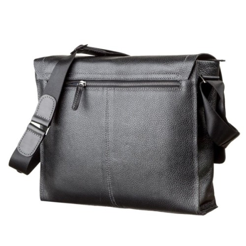 Сумка Shvigel Шкіряна Чорна (11106)