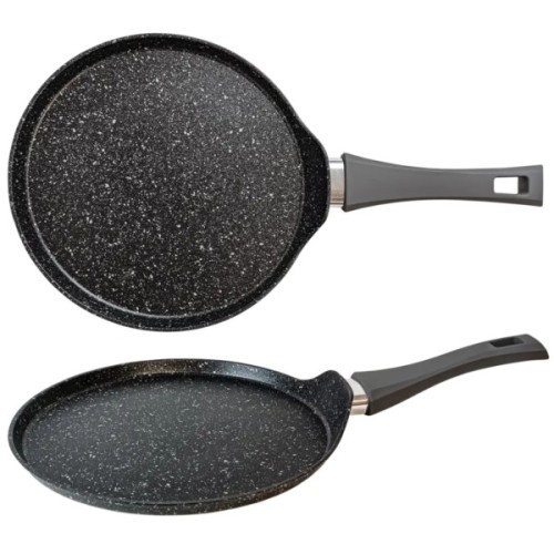 Сковорода Gusto Marble 260x15 мм для млинців GT-2204-26 (79096)