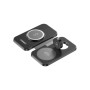 Зарядний пристрій Choetech Wireless magnetic 3-in-1 15W black (T616-F)