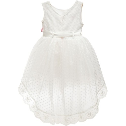 Плаття дитяче Tivido святкове з прикрасою (1865-104G-cream)