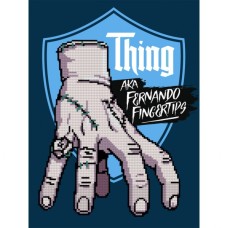 Картина по номерам Santi Wednesday Thing is the best friend 30х40 см, алмазна мозаїка (954980)