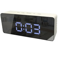 Настільний годинник Technoline WT475 White/Black Mirror (DAS302983)
