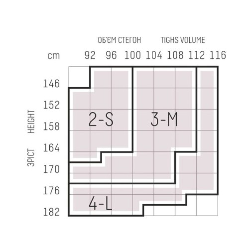 Колготи Giulia Like 40 Den Amber - 5XL (4823102974347)