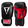 Боксерські рукавички Title Classic Boxing Gloves Black/Red Regular (CABG REG BK/RD)