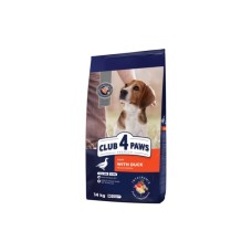 Сухий корм для собак Club 4 Paws Преміум Для середніх порід З качкою 14 кг (4820269143043)