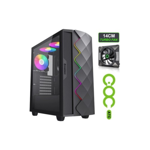 Корпус для ПК Gamemax Black Diamond CP