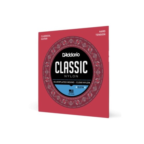 Струни для гітари D'Addario Student Classics Hard Tension (EJ27H)
