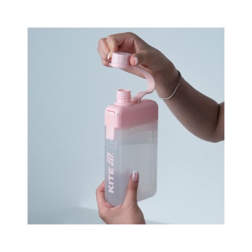 Пляшка для води Kite 450 мл рожева (K25-1239-2)