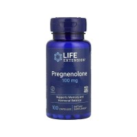 Вітамінно-мінеральний комплекс Life Extension Прегненолон, 100 мг, Pregnenolone, 100 капсул (LEX-70010)