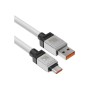Дата кабель USB AM to USB-C 1.0m 100W white Baseus (CAKW000602)