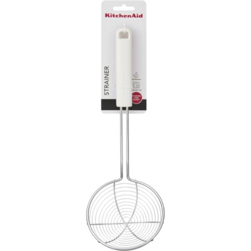 Шумовка KitchenAid Classic 35,5 см білий (KHA010OHPNG)