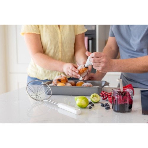 Шумовка KitchenAid Classic 35,5 см білий (KHA010OHPNG)