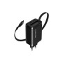 Зарядний пристрій Canyon 1xUSB-C PD65W + 1xUSB QC3.0 + cable USB-C to USB-C black (CNS-CURC65ACB)