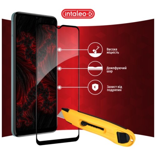 Скло захисне Intaleo Full Glue Nokia C22 Black (1283126582301)