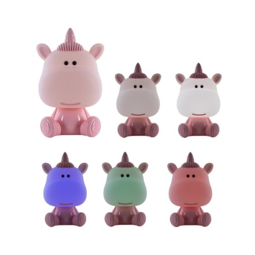 Нічник Kite Світильник LED з акумулятором Unicorn, рожевий (K24-491-1-2)