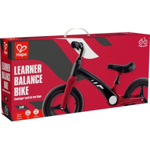 Біговел Hape двоколісний 12" червоний (E1207)