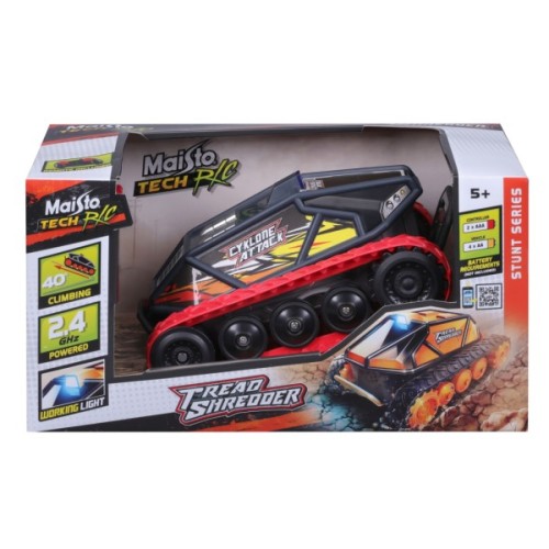 Радіокерована іграшка Maisto Всюдихід Tech Cyklone Attack чорно-червоний (82755 grey/red)