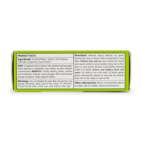 Мінерали Xlear Дитячий натуральний сольовий назальн. спрей з ксилітом 22 мл (700596100039)