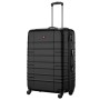 Валіза Wenger Amplar, велика, пластик, 4 колеса, чорна (653140)