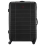 Валіза Wenger Amplar, велика, пластик, 4 колеса, чорна (653140)