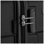 Валіза Wenger Amplar, велика, пластик, 4 колеса, чорна (653140)
