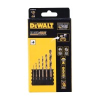 Набір свердл DeWALT у касеті для Tough Case, по металу Black&Gold, 7 шт. (DT70828)