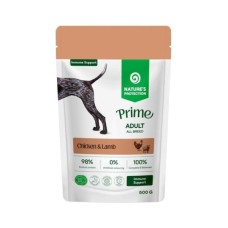 Вологий корм для собак Nature's Protection Prime Immunity Support Adult Dogs Chicken and Lamb 500 г (NPPR47925)