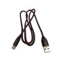 Дата кабель USB 2.0 AM to USB-C 1.0m 2.4A black XoKo (XK-CTC-005-BK)