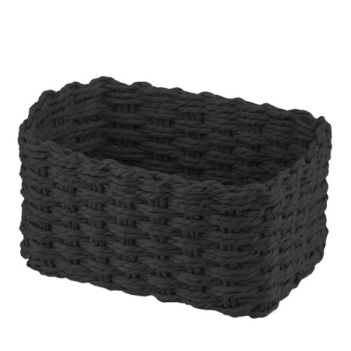 Кошик для зберігання Ardesto Prestigio Плетені Чорні 3 шт. 3.3 / 2.2 / 1.4 л (ARHC2505BL)