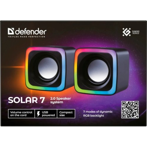 Акустична система Defender Solar 7 Black (65117)