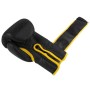 Боксерські рукавички PowerPlay 3021 Ukraine Чорно жовті 14 унцій (PP_3021_14oz_Black/Yellow)